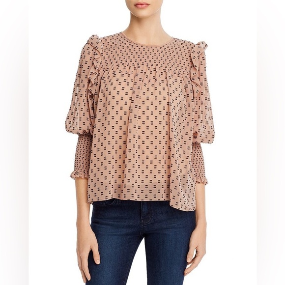JOIE| Jamila Embroidered Top | size small - Picture 1 of 7